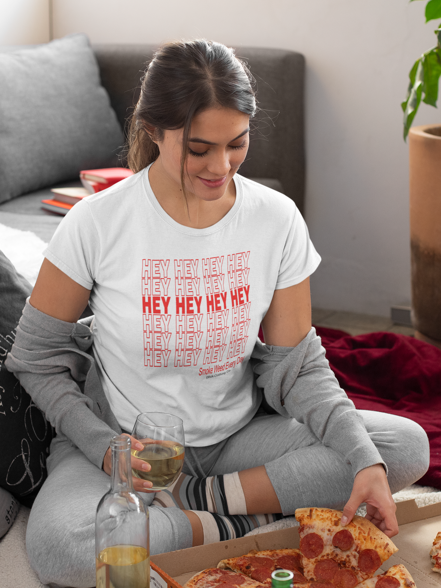 Hey Hey Hey - Unissex T-Shirt