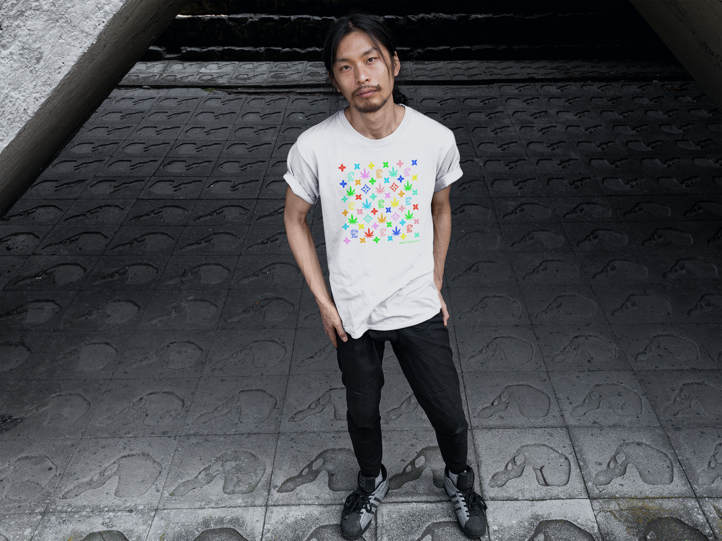 Louis E Rainbow - Unissex T-Shirt