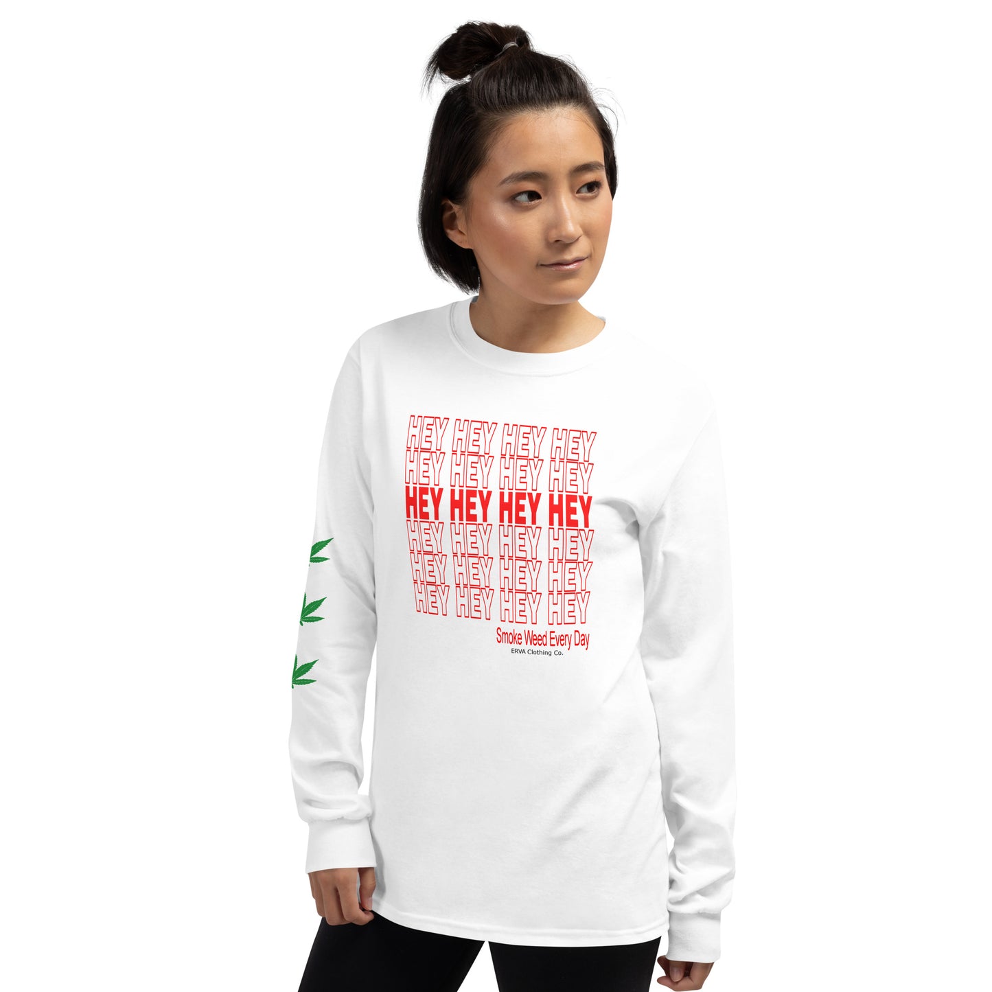 Hey Hey Hey - Unissex Long Sleeve Shirt