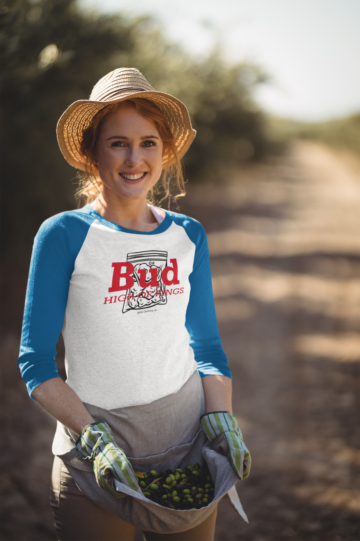 BUD High of Kings - 3/4 sleeve raglan shirt