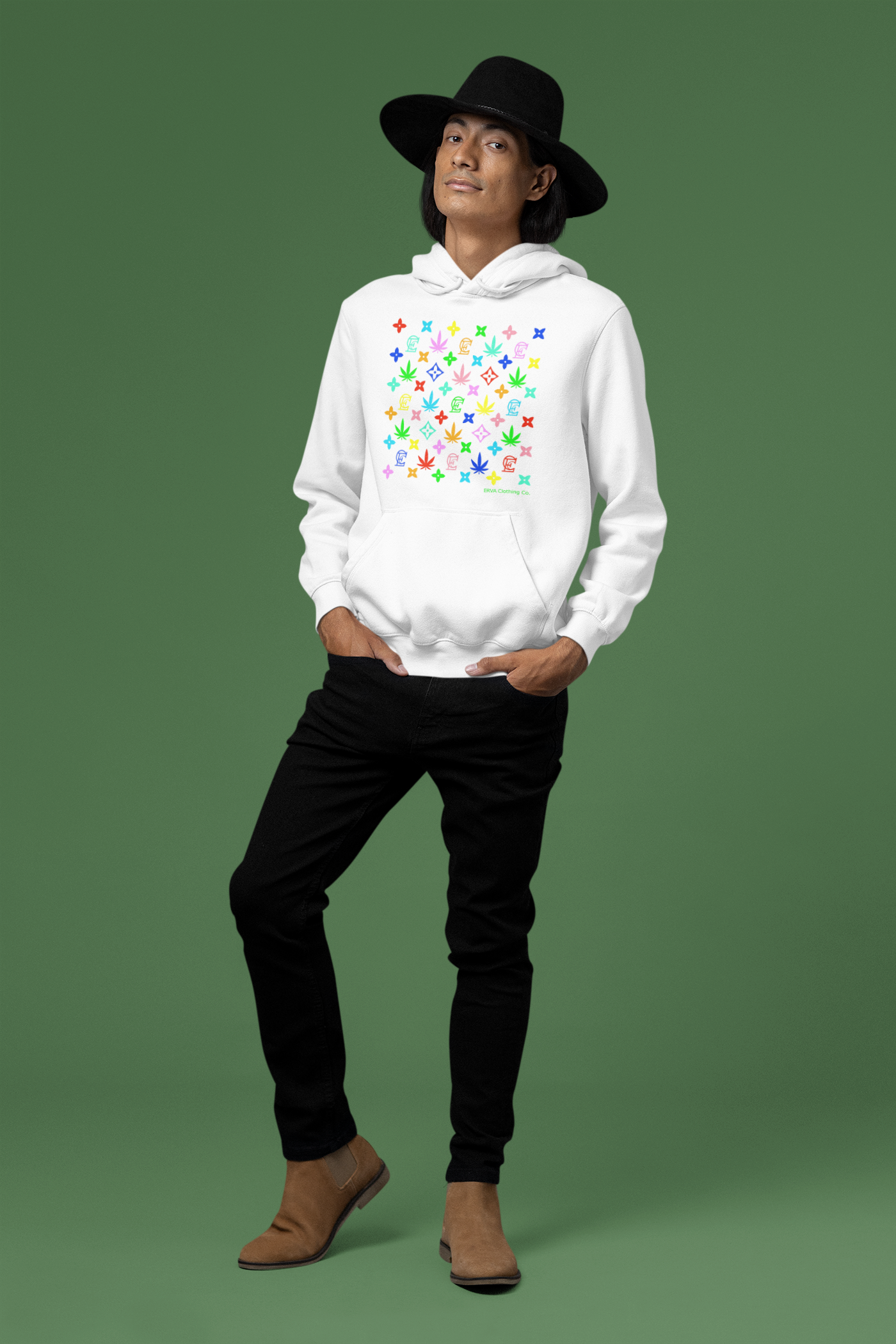 Louis E Rainbow - Unissex Hoodie