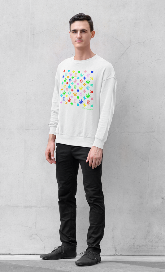 Louis E Rainbow - Unissex Sweatshirt