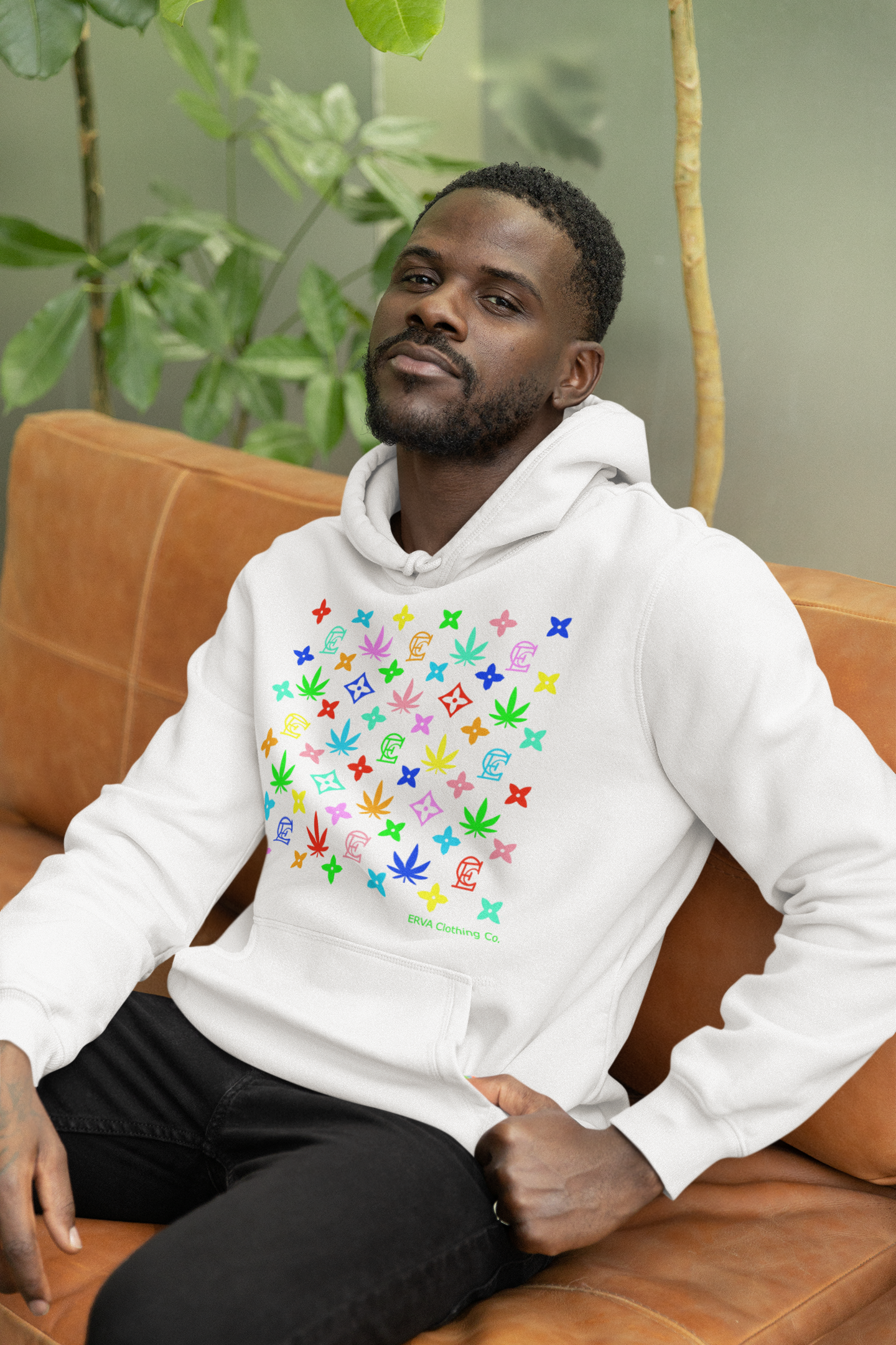 Louis E Rainbow - Unissex Hoodie