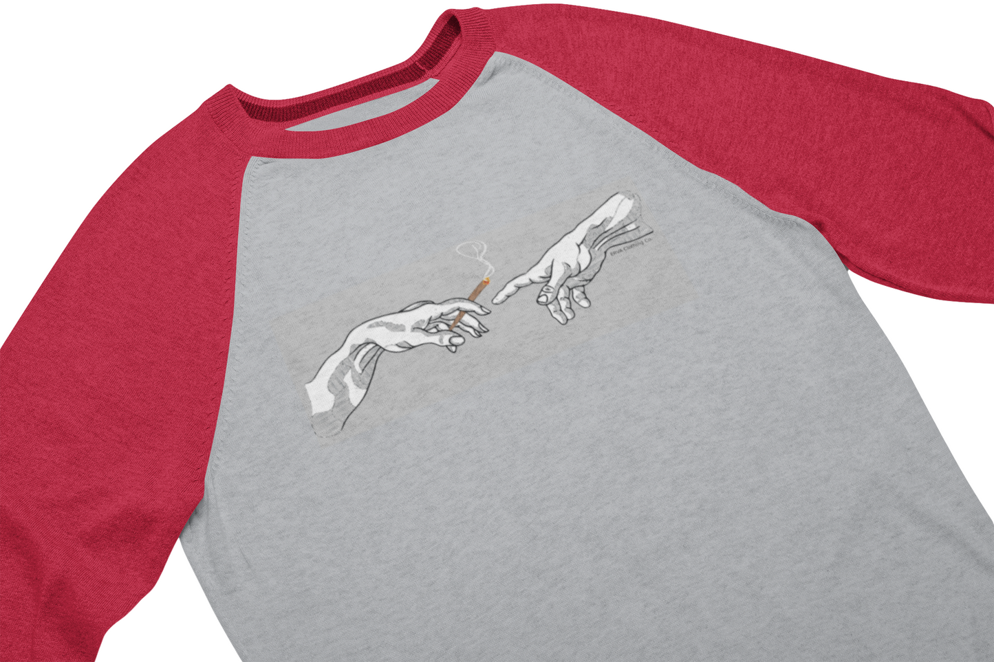 Creation - 3/4 sleeve raglan shirt