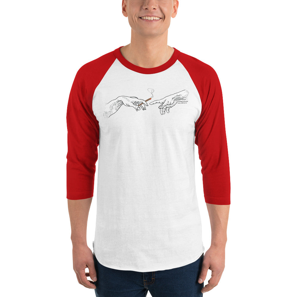 Creation - 3/4 sleeve raglan shirt