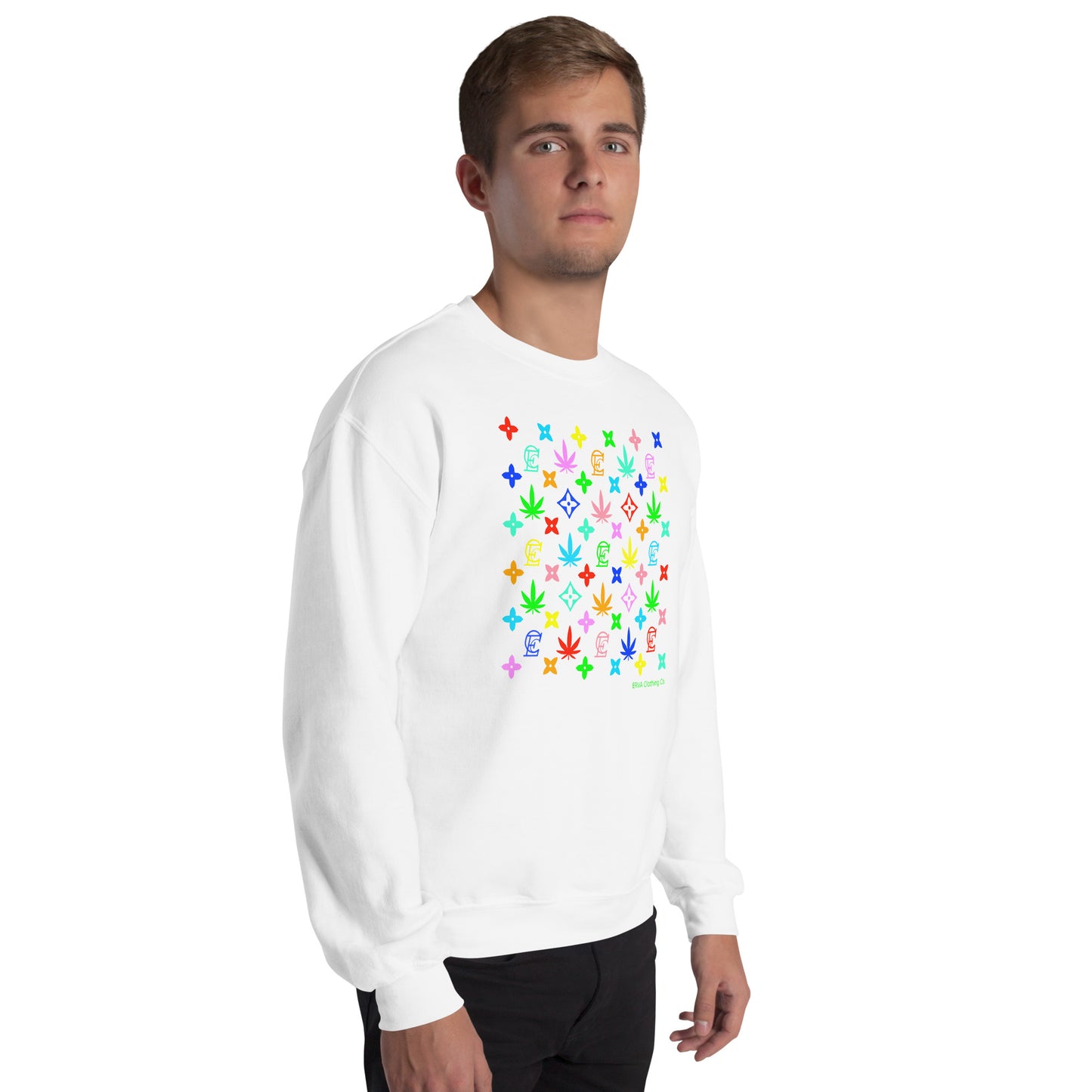 Louis E Rainbow - Unissex Sweatshirt